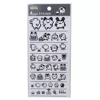 Tamagotchi 4SIZE [sticker sheet] STICKER/dot