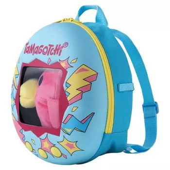 Tamagotchi Kurutto Sukusuku Plush Toy Outing Backpack Set Hashizochi [BANDAI]