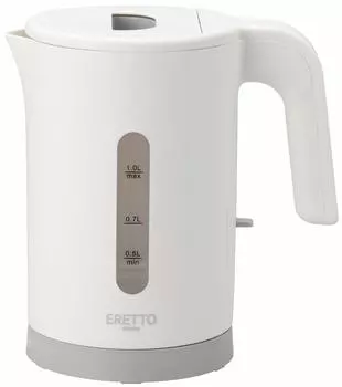 Tamahashi Electric Kettle White ERETTO mono 1.0L ET-103