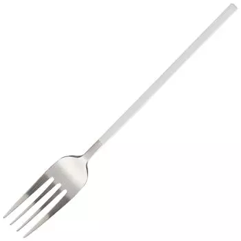 TAMAKI Edge Line Pasta Fork White Width x Total Length 19cm Dishwasher Safe 2.3 T-935729