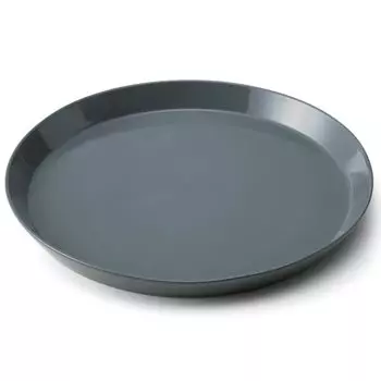 TAMAKI Luonto Plate Talvi Diameter 22cm x Height L, Gray, 2cm, T-962718
