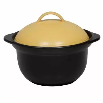 TAMAKI Rice Pot 5Minutes Cooker Yellow x Depth x Height Inner x Height oven gas halogen dishwasher safe T Overall/Diameter 23.4cm 20.0cm 17.2cm жёлтый