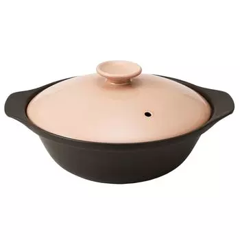 TAMAKI Thermatech одноразовая ультралегкая кастрюля прямого огня мелкая 9 розово-бежевая 32x27x высота простая в использовании легкая керамика 2250 мл нет. 15,5 см Т-960363