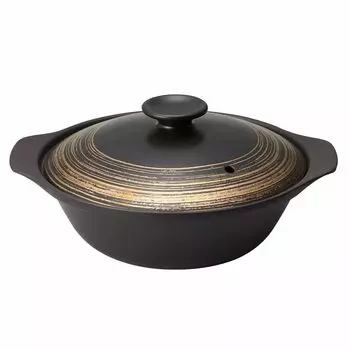 TAMAKI Ultra Light Direct Fire Shallow Pot Gold Brush 32x27x Height Light Microwave and Home Dummy Machine Gas Halogen Heater Microwave and Dummy Machine
