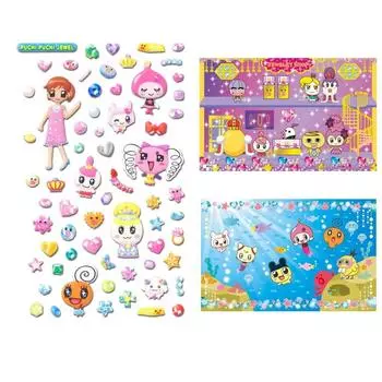 Tamamori Seal Refill Bubble Jewel Set