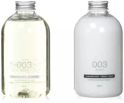 TAMANOHADA Shampoo Conditioner 003 Rose 540ml [Dispenser set] &