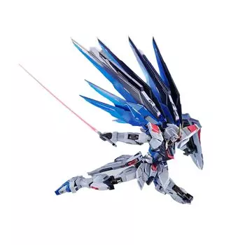 Tamashii Nation 2023 Limited METAL BUILD Freedom Gundam CONCEPT 2 SNOW SPARKLE Ver. приблизительно. 190 мм ABS и ПВХ литая подвижная окрашенная фигурка