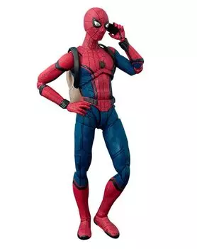 TAMASHII NATIONS 145 мм окрашенная подвижная фигурка SHFiguarts Spider-Man (Возвращение домой) приблизительно. АБС и ПВХ