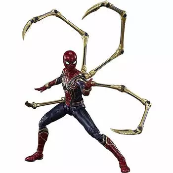 TAMASHII NATIONS Avengers Iron Spider 150 мм окрашенная подвижная фигурка SHFiguarts -FINAL BATTLEEDITION- (Мстители/Финал) приблизительно. АБС и ПВХ
