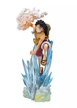TAMASHII NATIONS Bandai Figuartszero Monkey.D.Luffy -Brother s Bond- Onepiece Statue Action Figure