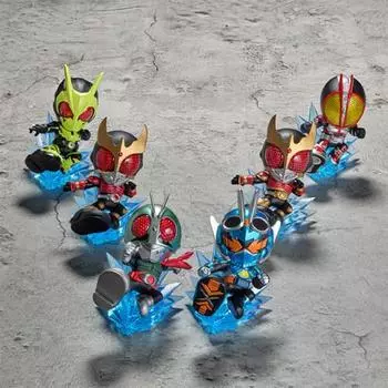 Tamashii Nations Box Kamen Rider ARTlized - Поехали! Райдер Кик!!- (6 шт. Комплект), Корейский популярный бандай