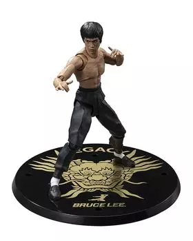 TAMASHII NATIONS Брюс Ли 50-е 130 мм окрашенная подвижная фигурка SHFiguarts - LEGACY Ver.- Приблизительно. ПВХ и АБС
