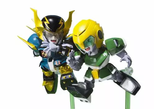 TAMASHII NATIONS Chogokin Iron Leaguer Mach Indy Goldfoot 80 мм литая подвижная фигурка из ПВХ, окрашенная в АБС-пластик, и приблизительная. & &