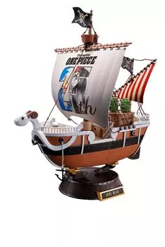TAMASHII NATIONS Chogokin ONE PIECE Going Merry PIECE Мемориал к 25-летию аниме-игры, окрашенная подвижная фигурка высотой 280 мм - ОДИН выпуск - прибл.