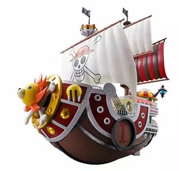 TAMASHII NATIONS Chogokin ONE PIECE Thousand Sunny 380 мм окрашенная подвижная фигурка приблизительно. АБС и ПВХ и литье под давлением