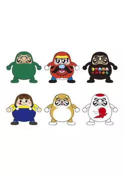 TAMASHII NATIONS DARUMA CLUB Vol.5 (BOX) Approx. 90mm ABS painted finished figure