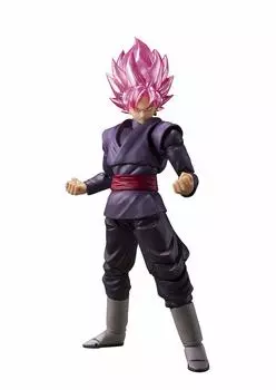TAMASHII NATIONS Dragon Ball Series Goku Black Super Saiyan Rose 140mm PVC ABS Painted Movable Figure S.H.Figuarts - - (Resale Edition) Approx. &