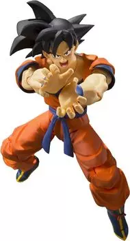 TAMASHII NATIONS Dragon Ball Сон Гоку Сайян вырос на Земле 140 мм окрашенная подвижная фигурка SHFiguarts - - Приблизительно. АБС и ПВХ