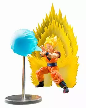 TAMASHII NATIONS Dragon Ball Z Super Saiyan Son Goku Effect Parts Set 150 мм окрашенная подвижная фигурка SHFiguarts - Телепортация Камехамеха - прибл.