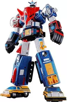 TAMASHII NATIONS Душа Чогокина Броненосный флот Dairugger XV Окрашенная подвижная фигурка GX-88 ABS&PVC&Diecast серый