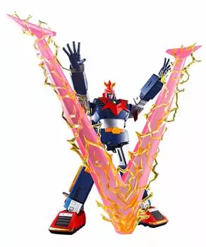 TAMASHII NATIONS DX Душа Чогокина VOLT В КОРОБКЕ Супер Электромагнитная Машина Voltes V 360 мм Окрашенная Подвижная Фигурка Приблизительно. Литье под давлением/АБС/ПОМ/ПВХ