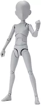 TAMASHII NATIONS Edition DX SET цветная подвижная фигурка 130 мм BAS62102 SHFiguarts Body-kun -Кен Сугимори- (Серая версия.) приблизительно. ПВХ и АБС