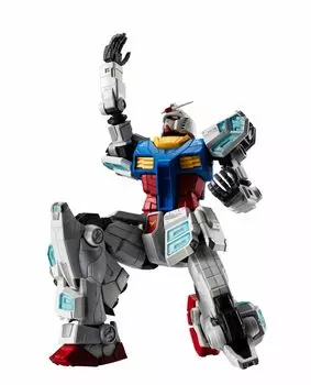 TAMASHII NATIONS EXPO2025 ROBOT SPIRITS GUNDAM NEXT FUTURE PAVILION Gundam 130 мм окрашенная подвижная фигурка SIDE MS RX-78F00/E приблизительно. ПВХ и АБС