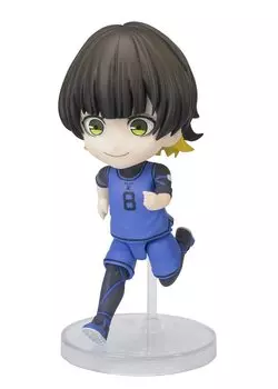 TAMASHII NATIONS Figuarts мини Blue Rock Haraku Kai примерно 90 мм окрашенная подвижная фигурка из ПВХ и АБС