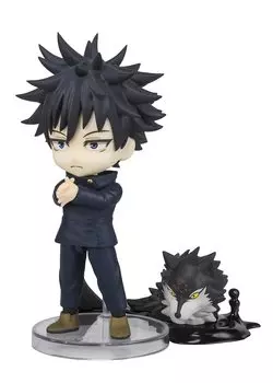 TAMASHII NATIONS Figuarts mini Jujutsu Kaisen Megumi Fushiguro примерно 100 мм окрашенная подвижная фигурка из ПВХ и АБС