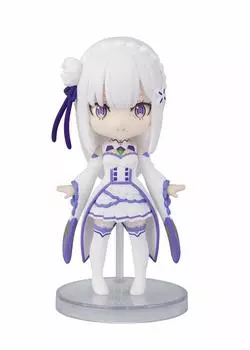 TAMASHII NATIONS Figuarts mini Life in Another Emilia 90mm painted movable figure BAS60992 ReZERO -Starting World- approx. PVC&ABS