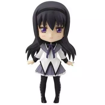 TAMASHII NATIONS Figuarts mini Puella Magi Madoka Magica Homura Akemi приблизительно 90 мм окрашенная подвижная фигурка из ПВХ и АБС