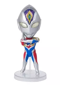 TAMASHII NATIONS Figuarts mini Ultraman Decker Flash Type 100 мм окрашенная подвижная фигурка прибл.. ПВХ и АБС