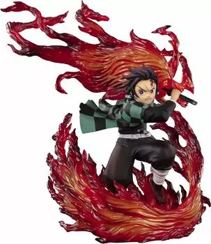 TAMASHII NATIONS Figuarts ZERO Demon Kimetsu no Yaiba Kamado Tanjiro Hinokami Kagura 210 мм окрашенная готовая фигура Slayer - - прибл.. ПВХ/АБС