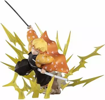 TAMASHII NATIONS Figuarts ZERO Демон Кимэцу но Яиба Зеницу Агацума Дыхание грома 210 мм ПВХ АБС окрашенная полная фигурка Убийца - - Прибл. жёлтый