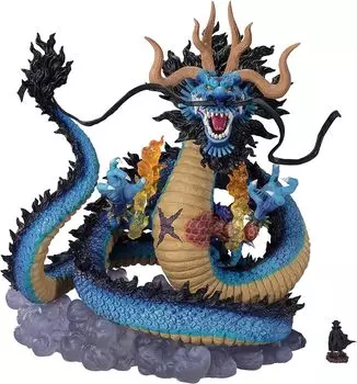 TAMASHII NATIONS Figuarts ZERO Fierce ONE PIECE Kaido of the Beasts 300 мм окрашенная полная фигурка [Super Battle] - Фигурка Ssangyong - Приблизительно. ПВХ и АБС