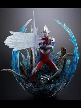 TAMASHII NATIONS Figuarts ZERO Fierce Ultraman Tiga Multi Type 190 мм окрашенная полная фигурка BAS63247 [Super Battle] Приблизительно. ПВХ/АБС