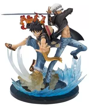 TAMASHII NATIONS Figuarts ZERO Monkey Luffy Trafalgar Law Anniversary окрашенная готовая фигурка D. & -5-е издание- АБС и ПВХ