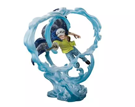 TAMASHII NATIONS Figuarts ZERO ONE PIECE Fierce Trafalgar Law Three Captains Onigashima Monster Battle 240 мм Полная фигурка BAS63240 [Супер Битва] -