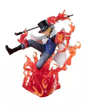 TAMASHII NATIONS Figuarts ZERO ONE PIECE Fierce Sabo Fire Fist Rook 190 мм ПВХ АБС окрашенная полная фигурка [Super Battle] - King s - Приблизительно. &