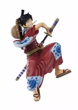 TAMASHII NATIONS Figuarts ZERO ONE PIECE Обезьянка Луффи 140 мм окрашенная готовая фигурка D. (Луффи Таро) приблизительно. ПВХ и АБС
