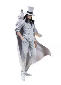 TAMASHII NATIONS Figuarts ZERO ONE PIECE Rob Lucci PIECE FILM GOLD 160 мм окрашенная готовая фигурка - ONE Ver.- Приблизительно. ПВХ и АБС золотой
