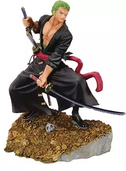 TAMASHII NATIONS Figuarts ZERO ONE PIECE Roronoa Zoro WT100 Памятная фигурка Эйитиро Оды Оригинальная иллюстрация «Сто великих пиратов» 170 мм