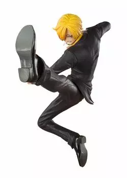 TAMASHII NATIONS Figuarts ZERO ONE PIECE Санджи с черными ногами 130 мм окрашенная готовая фигурка примерно. АБС и ПВХ