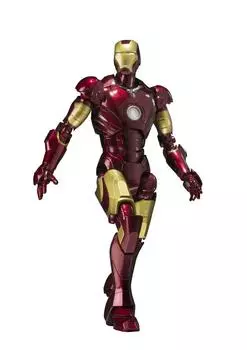 TAMASHII NATIONS Iron Man Mark 3 155 мм подвижная фигурка SHFiguarts приблизительно. АБС и ПВХ и литье под давлением