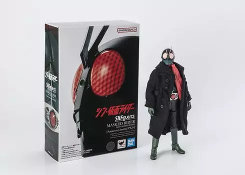 TAMASHII NATIONS Kamen Rider Kamen Limited 145 мм окрашенная подвижная фигурка SHFiguarts (Шин Райдер) [Amazon PKG] Приблизительно. ПВХ, АБС, ткань