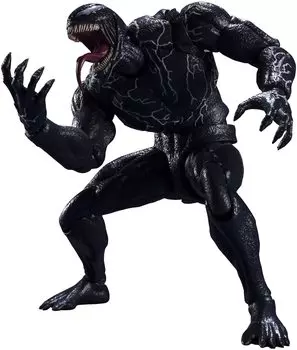 TAMASHII NATIONS Let There Be Carnage Venom примерно 190 мм окрашенная подвижная фигурка SHFiguarts Venom: ПВХ и АБС