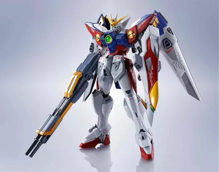 TAMASHII NATIONS METAL ROBOT Spirits New Mobile Report Gundam W Wing Gundam Zero 140 мм окрашенная подвижная фигурка [SIDE MS] приблизительно. ПВХ, АБС и литье под давлением