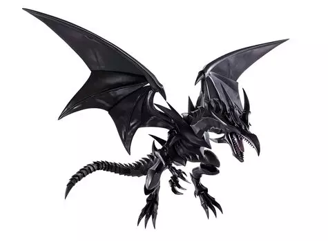TAMASHII NATIONS Monster Arts Duel Monsters Черный дракон 220 мм окрашенная подвижная фигурка SH. Yu-Gi-Oh! Красные глаза приблизительно. ПВХ и АБС