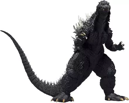 TAMASHII NATIONS Monster Arts Godzilla x Mechagodzilla Godzilla 155 мм окрашенная подвижная фигурка SH. (2002) приблизительно. ПВХ и АБС чёрный