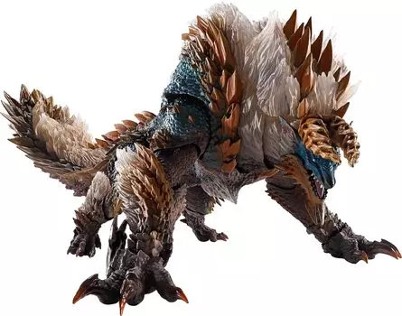 TAMASHII NATIONS Monster Arts Monster Hunter Iceborne Zinogre 285 мм окрашенная подвижная фигурка SH. Мир приблизительно. АБС и ПВХ